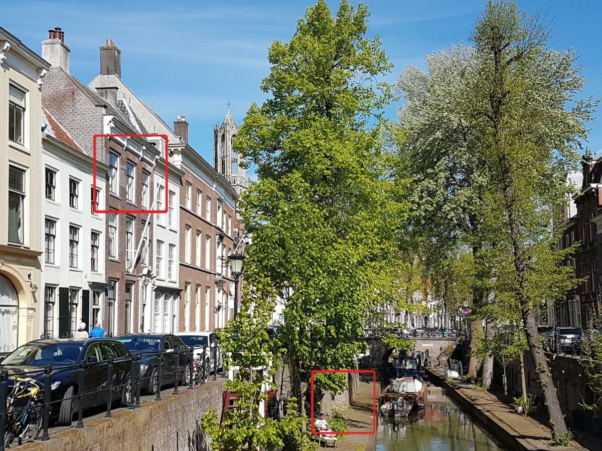 Large Historical Apartment & Canal Terrace ユトレヒト エクステリア 写真